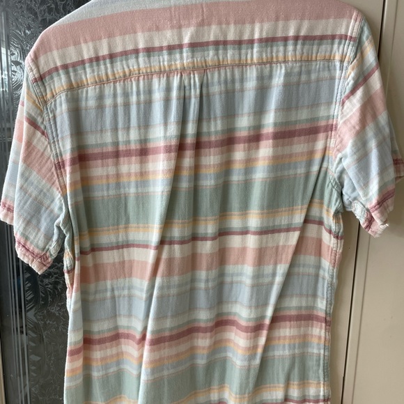 Super soft Marine Layer button striped shirt multi color size L/XL - Picture 4 of 4